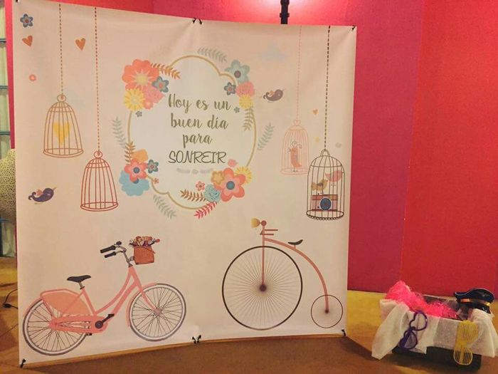 Las que habeis usado el photocall de aliexpress en vuestra boda.... - 1