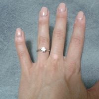 Nuestros anillos de compromiso... - 1