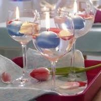 Copas y velas