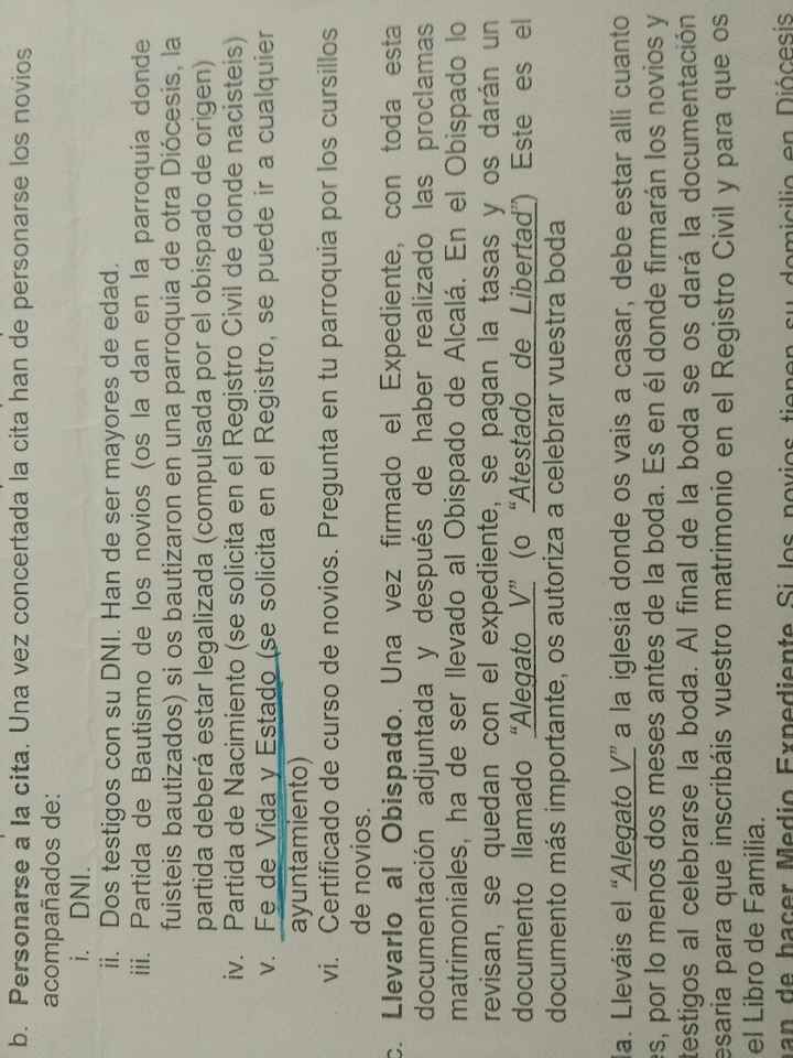  Papeleo necesario - 1
