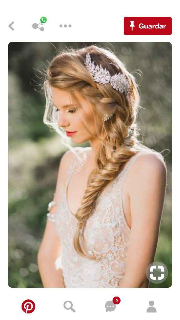  Peinado y paniculata.. 👰🏼 - 2