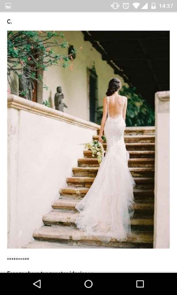 Una boda (casi) perfecta jajaja ¡mis resultados! - 2