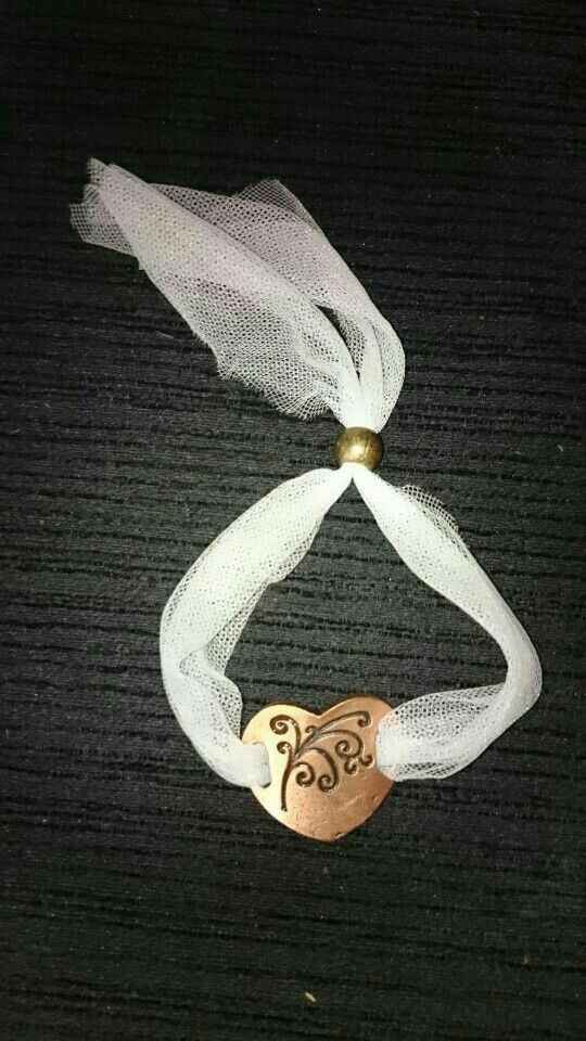 Pulseras de la tela de mi vestido - 2