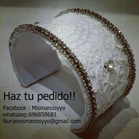 Pulseras de la tela de mi vestido - 3