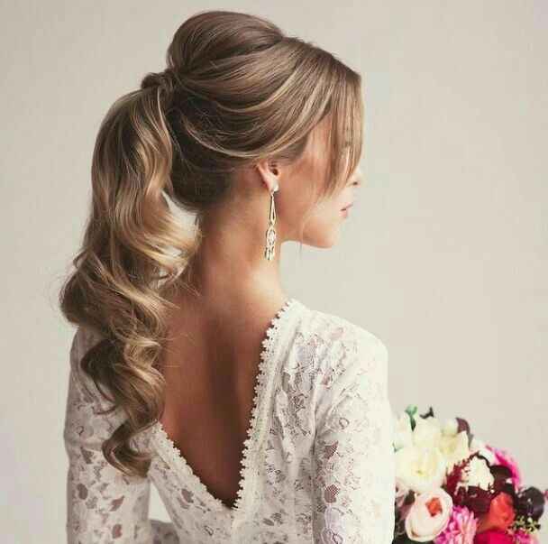 Que peinado le pondrias a este vestido? - 13