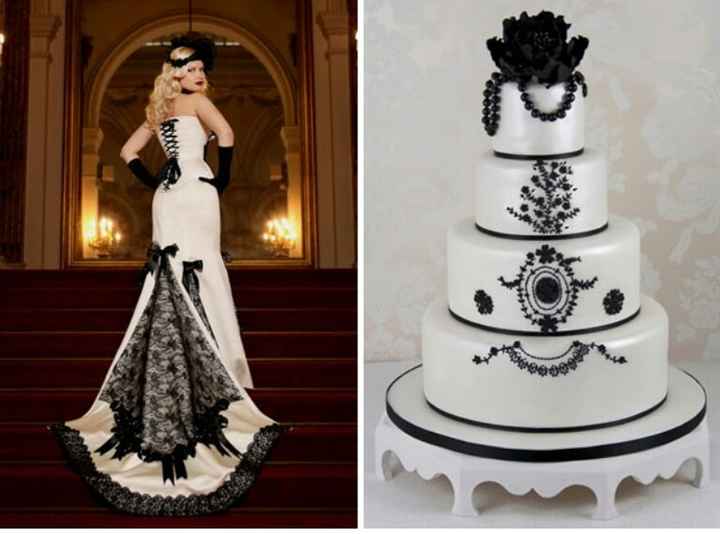 Tartas inspiradas en vestidos de novia: ¿Cómo sería la tuya? - 6