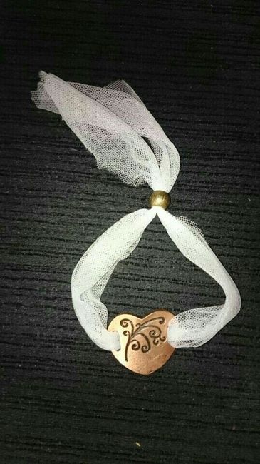 Pulseras de la tela de mi vestido - 2