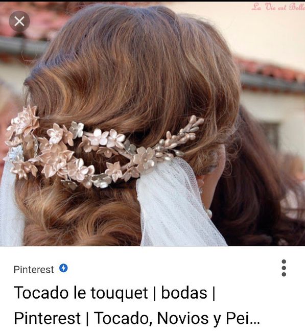  Tocado para este vestido??? - 1