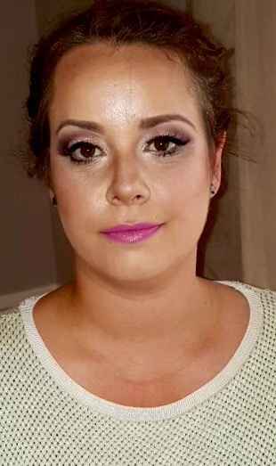 Mi segunda prueba de maquillaje - 1