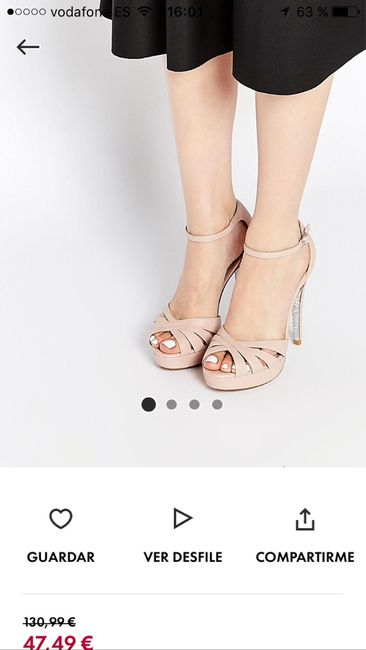 Sandalias boda nude o rosa palo bilbao - 3