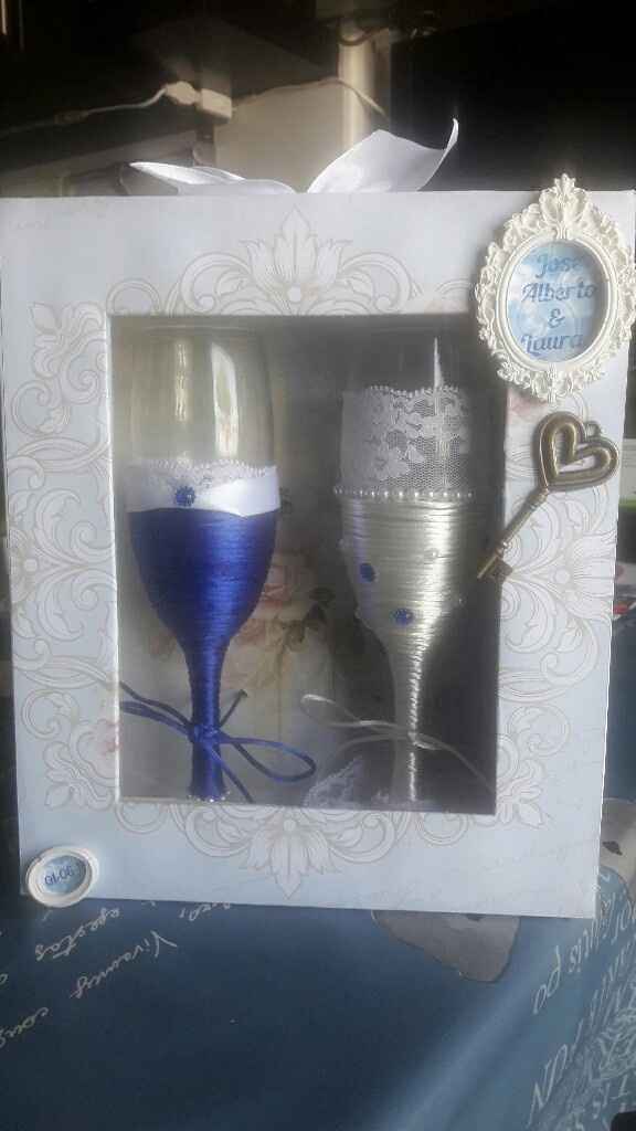 Copas brindis novios - 1