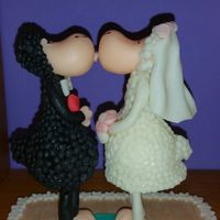Figura de novios tarta - 1