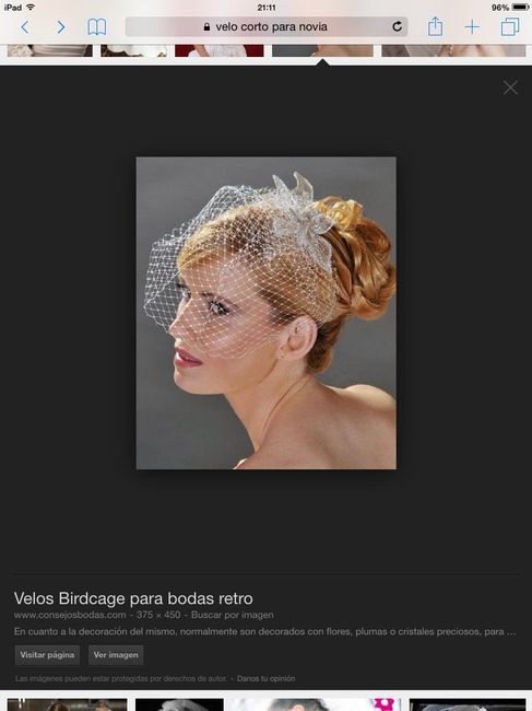 Tocado o velo - 1