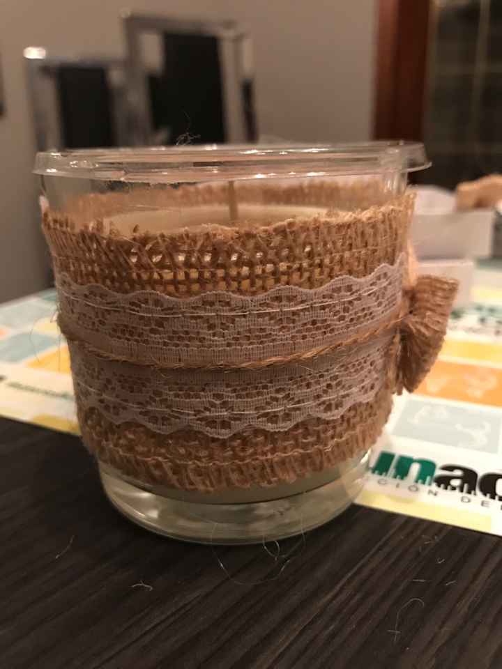 Mis velas diy (opiniones porfa) - 2