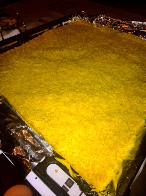 Chicas cuando se puede empezar a teñir el arroz - 1