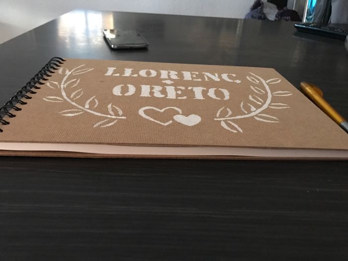 Mi libro de firmas diy - 2