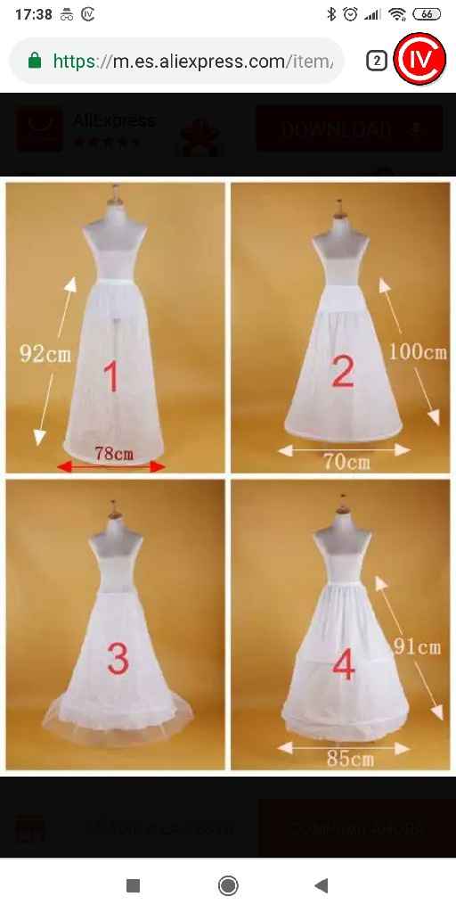 Cancán Aliexpress. Mi opinión - 1