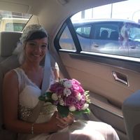 De camino en el coche