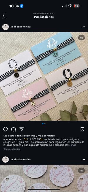 Pulseras para amigas - 1