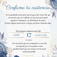 Confirmación de invitados! - 1