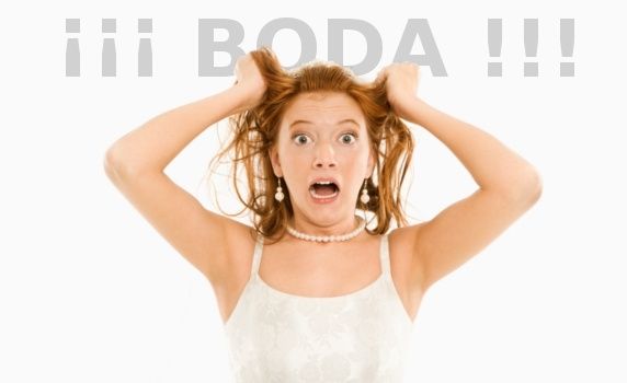 La boda y el estres