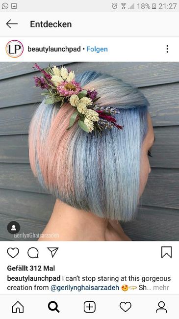 Novias con color de pelo - 1
