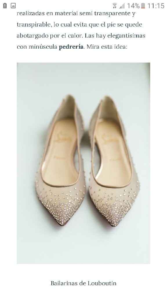 Zapato plano - 3