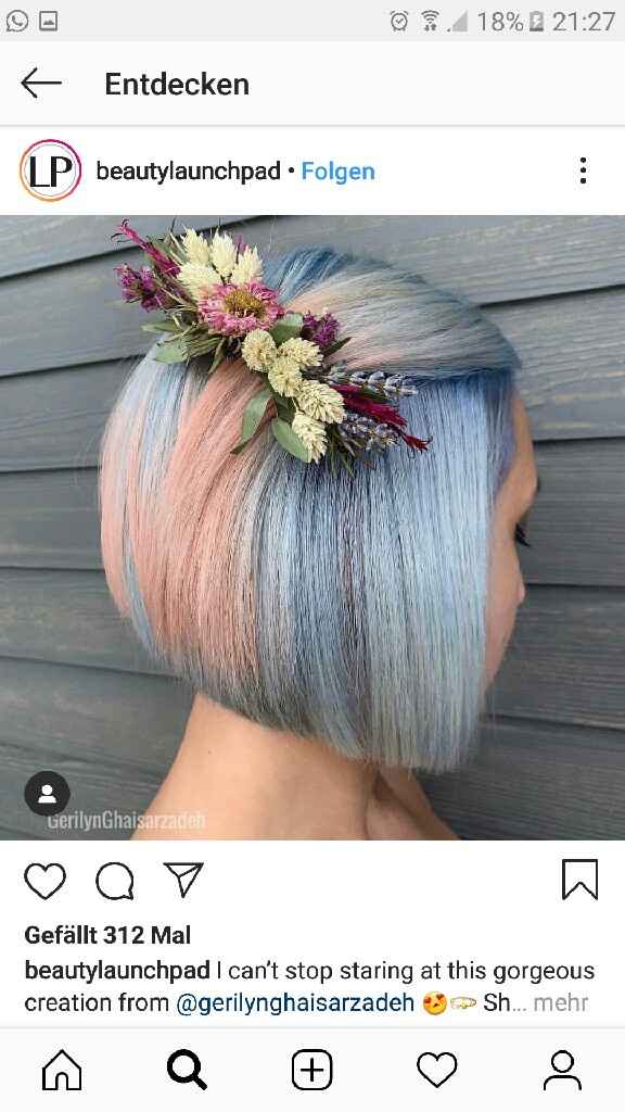Novias con color de pelo - 1