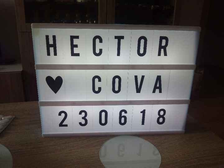Ya tengo mi primer detallito personalizado de decoración!!! - 1