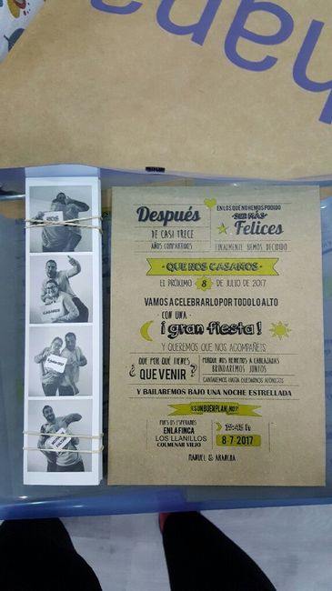 Ánimo a todas a hace su propia invitación - 1