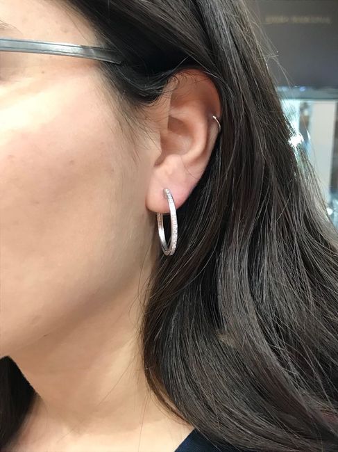 ¿aros como pendientes de boda? - 1