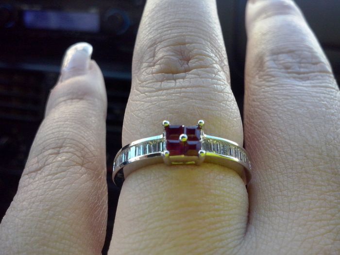 Mi precioso anillo de compromiso!! - 1