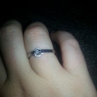 Nuestros anillos de compromiso... - 1