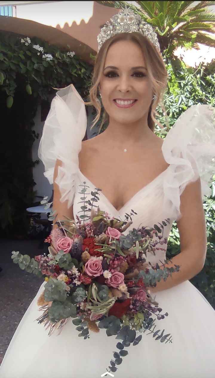 3 ramos de novia minimalista, ¡escoge uno! - 1