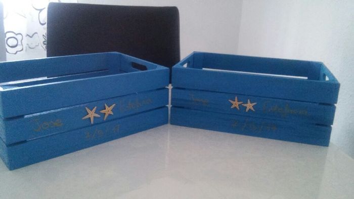 Cestas-cajas,donde poner los detalles para repartir a los invitados?? - 1
