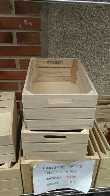 Cestas-cajas,donde poner los detalles para repartir a los invitados?? - 2