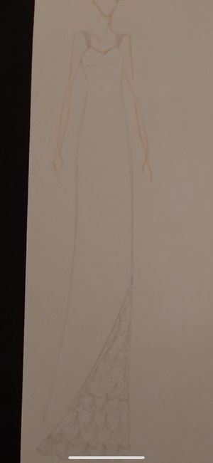 bocetos vestido de novia - 2