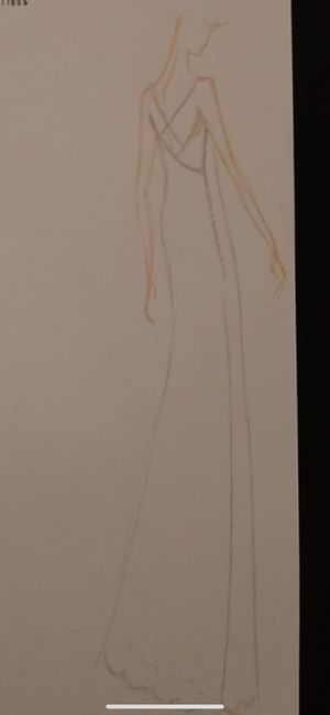 bocetos vestido de novia - 3