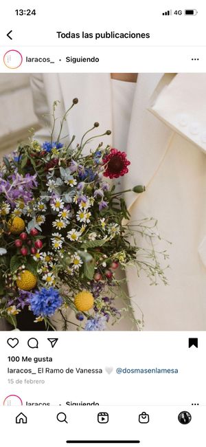 ¿Cuántas flores tendrá tu ramo de novia? 💐 9