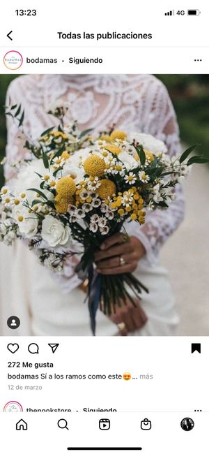 ¿Cuántas flores tendrá tu ramo de novia? 💐 10