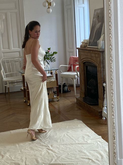 Tercera prueba vestido de novia maxi lazo - 2