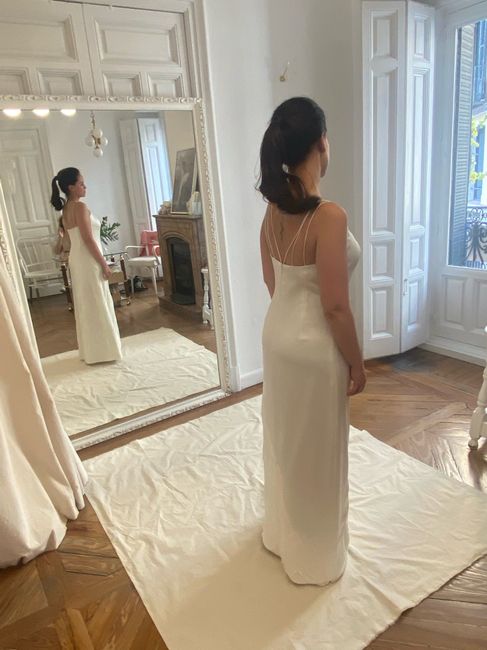 Tercera prueba vestido de novia maxi lazo - 3