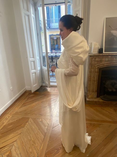 Tercera prueba vestido de novia maxi lazo - 10
