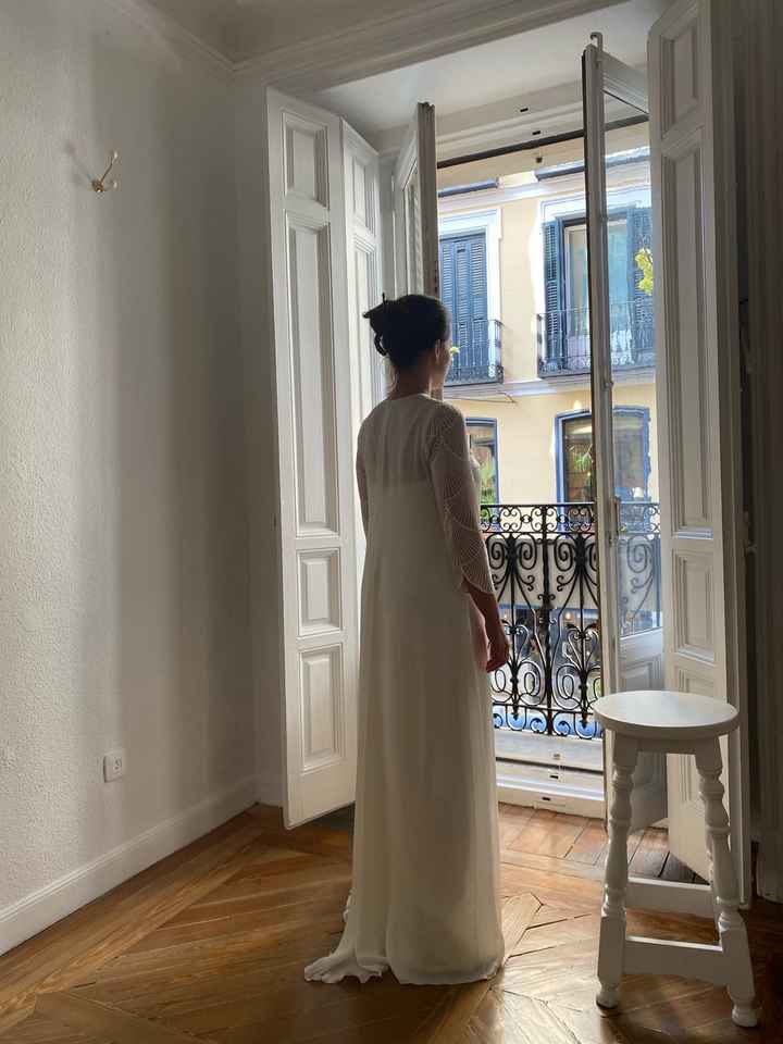 Tercera prueba vestido de novia maxi lazo - 7