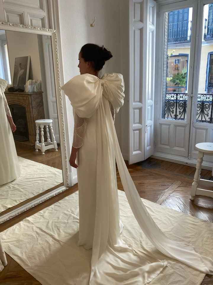 Tercera prueba vestido de novia maxi lazo - 9