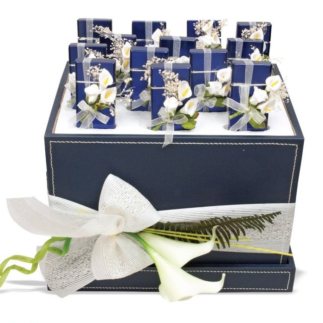 Caja de piel con vaporizador