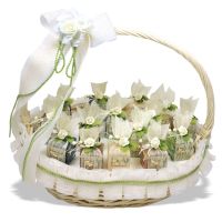 Cesta con velas