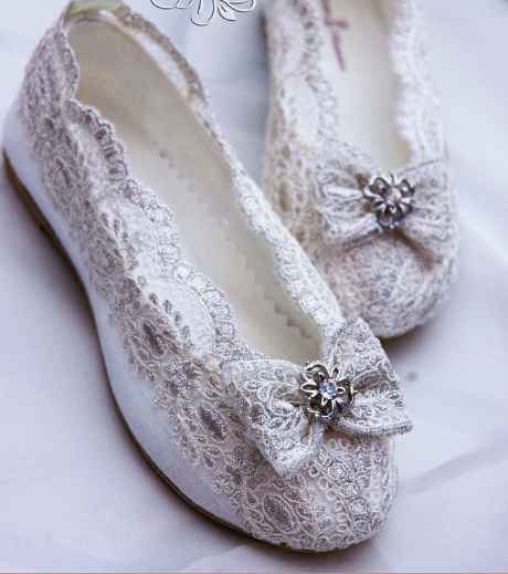 Zapatos o sandalias planos para novias - 1