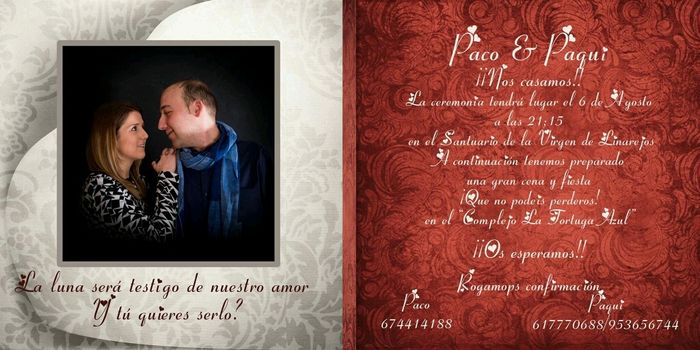 Ya tengo mis invitaciones!!!! - 2