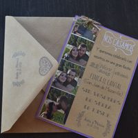 Invitaciones de boda DIY